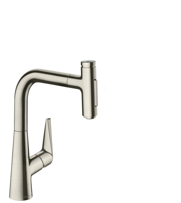 hansgrohe Talis Select S Prep Kitchen Faucet, 2-Spray Pull-Out, 1.75 GPM