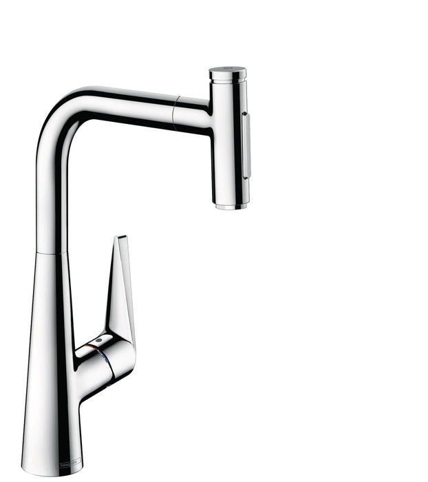 hansgrohe Talis Select S HighArc Kitchen Faucet, 2-Spray Pull-Out, 1.75 GPM