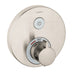 hansgrohe ShowerSelect S Thermostatic Trim for 1 Function, Round