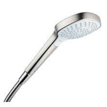 Load image into Gallery viewer, Hansgrohe 04723820 Croma Select E 110 3-jet Handshower, 1.8 Gpm in Brushed Nickel
