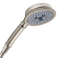 Load image into Gallery viewer, Hansgrohe 04753820 Croma C 100 3-jet Handshower, 1.8 Gpm in Brushed Nickel

