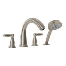 Load image into Gallery viewer, Hansgrohe 06123820 Swing C 4-Hole Roman Tub Set Trim with Lever Handle in Brushed Nickel
