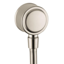 Load image into Gallery viewer, Axor 16884821 C Wall Outlet with 1/2&quot; Connection and Check Valve in Brushed Nickel
