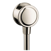 Load image into Gallery viewer, Axor 16884831 C Wall Outlet with 1/2&quot; Connection and Check Valve in Polished Nickel
