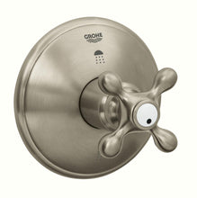 Load image into Gallery viewer, Grohe 19222 Seabury 4 Inch Three Way Diverter Valve Trim with Cross Handle.
