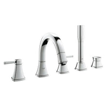 Load image into Gallery viewer, Grohe 19919 Grandera Five-Hole Bathtub Faucet with Handshower.
