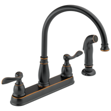 Load image into Gallery viewer, Delta 21996LF Foundations Two Handle Kitchen Faucet
