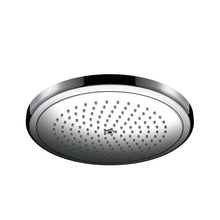 Load image into Gallery viewer, Hansgrohe 26217001 Croma 1.8 GPM Single Function Rain Shower Head with Quick Clean and Eco Right Technologies in Chrome
