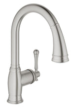 Load image into Gallery viewer, Grohe 33870 Bridgeford Pull-Down Spray Kitchen Faucet.

