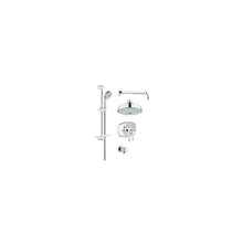 Load image into Gallery viewer, Grohe 35054 GrohFlex 24 1/2 Inch Thermostatic Valve Shower Set with 4 Sprays Showerhead.
