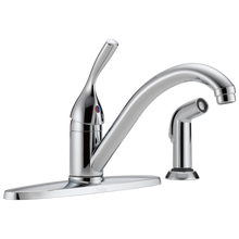 Load image into Gallery viewer, Delta 400-DST Classic Single Handle Kitchen Faucet with Spray
