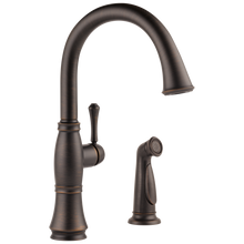 Load image into Gallery viewer, Delta 4297-DST Cassidy Single Handle Kitchen Faucet with Spray
