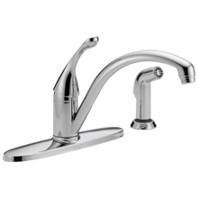Load image into Gallery viewer, Delta 440-DST Collins Single Handle Kitchen Faucet with Spray

