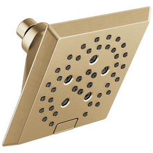 Load image into Gallery viewer, Delta Delta Universal Showering Components: H&lt;sub&gt;2&lt;/sub&gt;Okinetic 5-Setting Angular Modern Raincan Shower Head
