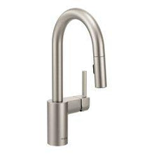 Load image into Gallery viewer, Moen 5965 Align Single Handle Pulldown Bar Faucet in Spot Resist Stainless

