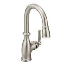 Load image into Gallery viewer, Moen 5985 Brantford One Handle High Arc Bar Faucet in Spot Resist Stainless
