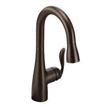 Load image into Gallery viewer, Moen 5995 Arbor One Handle Pulldown Bar Faucet in Oil Rubbed Bronze
