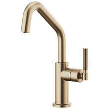 Load image into Gallery viewer, Brizo Brizo Litze: Bar Faucet with Angled Spout and Knurled Handle
