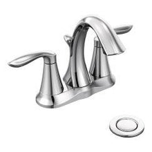 Load image into Gallery viewer, Moen 6410 Eva Two Handle High Arc Bathroom Faucet in Chrome
