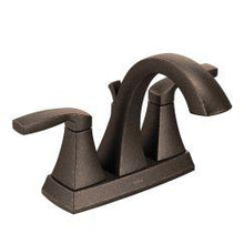 Load image into Gallery viewer, Moen 6901 Voss Two Handle Lavatory Faucet in Oil Rubbed Bronze
