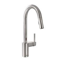 Load image into Gallery viewer, Moen 7565E Align One Handle Pulldown Kitchen Faucet in Chrome
