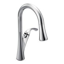 Load image into Gallery viewer, Moen 9124 Notch One Handle High Arc Pulldown Kitchen Faucet in Chrome
