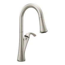 Load image into Gallery viewer, Moen 9124 Notch One Handle High Arc Pulldown Kitchen Faucet in Spot Resist Stainless
