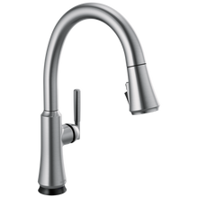 Load image into Gallery viewer, Delta Delta Coranto™: Single Handle Pull Down Kitchen Faucet with Touch&lt;sub&gt;2&lt;/sub&gt;O Technology
