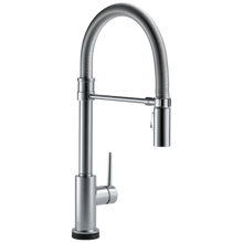 Load image into Gallery viewer, Delta 9659T-DST Trinsic Single Handle Pull-Down Spring Spout Kitchen Faucet with Touch2O Technology
