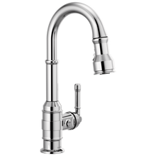 Load image into Gallery viewer, Delta Delta Broderick™: Single Handle Pull-Down Bar/Prep Faucet
