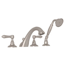 Load image into Gallery viewer, ROHL A1464 Viaggio® 4-Hole Deck Mount Tub Filler
