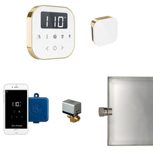 Load image into Gallery viewer, Mr. Steam ABUTLER1W-PB AirButler® White in Polished Brass
