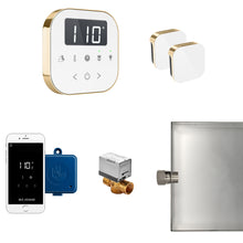 Load image into Gallery viewer, Mr. Steam ABUTLERXW-PB AirButler® Max White in Polished Brass
