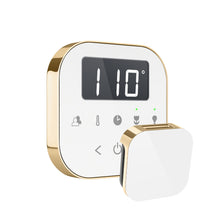 Load image into Gallery viewer, Mr. Steam AIRTWH-PB AirTempo® White in Polished Brass
