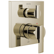 Load image into Gallery viewer, Delta Delta Ara: Angular Modern Monitor 14 Series Valve Trim with 3-Setting Integrated Diverter
