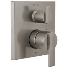 Load image into Gallery viewer, Delta T24867 Ara Angular Modern Monitor 14 Series Valve Trim with 3-Setting Integrated Diverter
