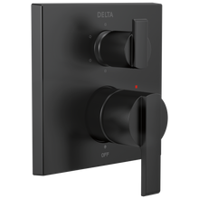 Load image into Gallery viewer, Delta Delta Ara: Angular Modern Monitor 14 Series Valve Trim with 6-Setting Integrated Diverter
