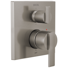 Load image into Gallery viewer, Delta T24967 Ara Angular Modern Monitor 14 Series Valve Trim with 6-Setting Integrated Diverter
