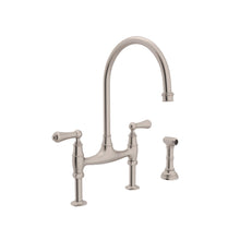 Load image into Gallery viewer, Perrin &amp; Rowe U.4719 Georgian Era Bridge Kitchen Faucet With Side Spray
