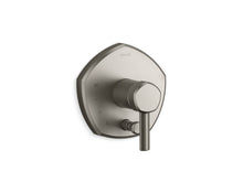 Load image into Gallery viewer, KOHLER K-T27044-4 Occasion Rite-Temp valve trim with push-button diverter and lever handle

