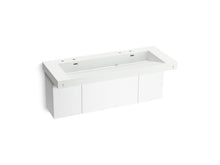 Load image into Gallery viewer, Constellation 60&quot; wall-mount trough lavatory system
