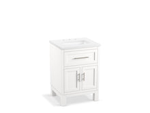 Load image into Gallery viewer, Quo 24&quot; bathroom vanity cabinet with sink and quartz top
