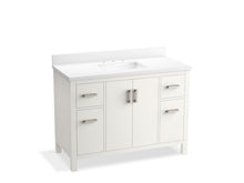 Load image into Gallery viewer, Kresla 48&quot; bathroom vanity cabinet with sink and quartz top
