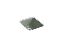 Load image into Gallery viewer, Iron/Tones 17&quot; top-/undermount single-bowl bar sink
