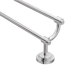 Load image into Gallery viewer, Moen DN0722 Chrome 24&quot; double towel bar
