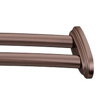 Load image into Gallery viewer, Moen DN2141 Old world bronze adjustable curved shower rod
