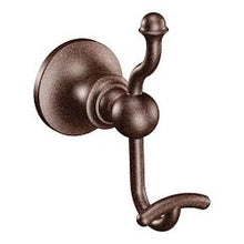 Load image into Gallery viewer, Moen DN4403 Oil rubbed bronze double robe hook
