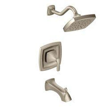 Load image into Gallery viewer, Moen T3693 Voss Single Handle 1-Spray Moentrol Tub and Shower Faucet Trim Kit in Brushed Nickel
