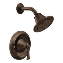 Load image into Gallery viewer, Moen T4502EP Wynford Single Handle 1-Spray Posi-Temp Shower Faucet Trim Kit in Oil Rubbed Bronze
