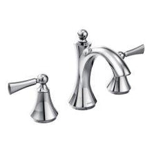 Load image into Gallery viewer, Moen T4520 Wynford 8&quot; Widespread Two Handle High-Arc Bathroom Faucet in Chrome

